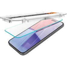 Spigen Apple iPhone 15 Cam Ekran Koruyucu Kolay Kurulum Glas.tR EZ Fit Slim HD (2 Adet) - AGL06903