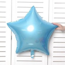 Kidspartim Yıldız Mavi 18 Inç Folyo Balon