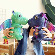 YJ Sevimli Küçük Uçan Ejderha Bebek Dinozor Peluş Oyuncak Tyrannosaurus Rex Bebek