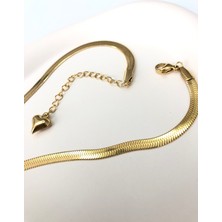 Atelier Deep Italyan Zincir 316 L 60 cm Gold Çelik Kolye