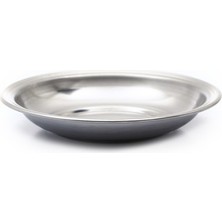 Çelik Yemek Tabağı 13 CM