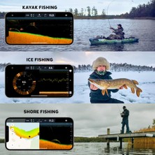 Deeper Pro+ Akıllı Sonar Yayınlanabilir ve Taşınabilir Wifi Balık Bulucu