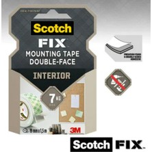 3m Scotch Fıx 4496W-1915P Ayna MONT.BAND.19MM*1,5M