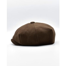 Külah Erkek Dökümlü Kışlık Newsie Kasket Premium Irish Flat Cap Şapka