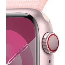 Apple Watch Seri 9 Gps + Cellular 41MM Pembe Alimünyum Kasa Spor Loop MRJ13TU/A