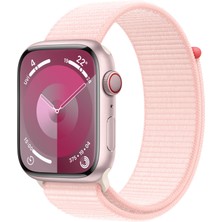 Apple Watch Seri 9 Gps + Cellular 45MM Pembe Alüminyum Kasa Spor Loop MRMM3TU/A