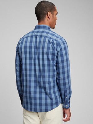 Gap Eco Coolmax™ Standard Fit Poplin Gömlek