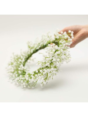 Breeze 10 Adet Gypsophila Yapay Çiçek Buketi Gypsophila Beyaz Büyük Çiçekler (Yurt Dışından)