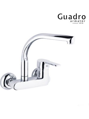 Guadro Armatür Duvardan Mutfak Eviye Bataryası