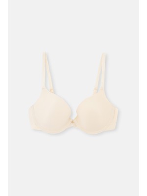 Dagi Ekru 1075KC Ione T-Shirt Bra Desteksiz Sütyen