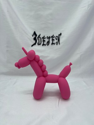 Pembe Ballon Unicorn