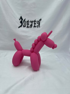 Pembe Ballon Unicorn