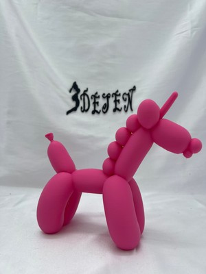 Pembe Ballon Unicorn