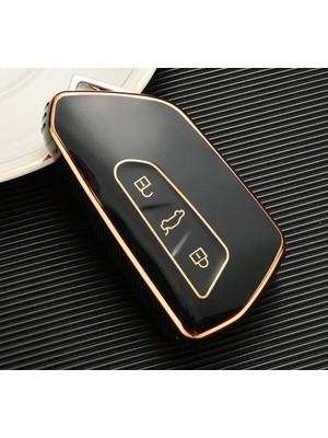 Yıldız Tuning Cupra Formentor Anahtar Kılıfı Gold Siyah Renk