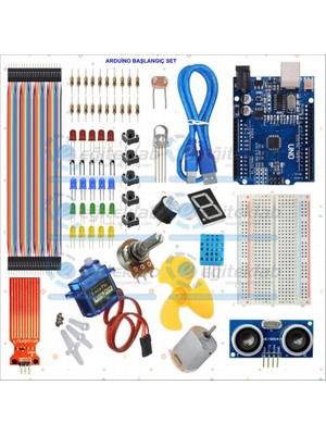 Eğiteklab Robotik Kodlama Arduino Başlangıç Eğitim Seti Kaliteli Malzemelerle Eğlenceli Öğrenme