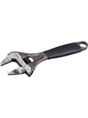 Bahco ERGO™ Profesyonel Geniş Ağızlı Ekstra İnce Dişli Kurbağacık İngiliz Anahtarı 6 İnç 9029-T