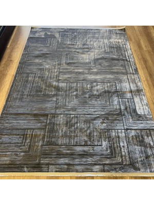 Hoom Rugs Gusta 902 Antrasit Modern Salon Halısı