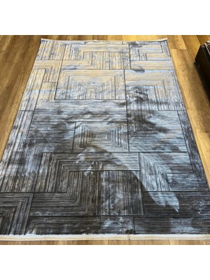 Hoom Rugs Gusta 902 Antrasit Modern Salon Halısı