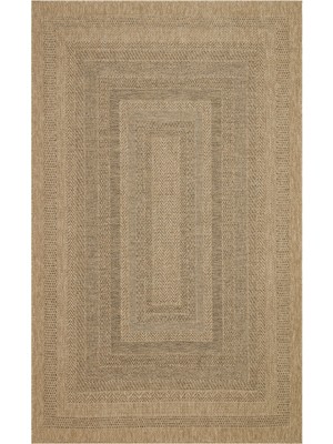 Eko Halı Salda Sld 02 Natural Suya Dayanıklı Jüt Görünümlü Modern Yıkanabilir Jüt Kilim