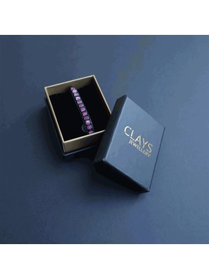 Clays Jewellery Doğal Taş Bileklik, Varisit Taşı Slim Bileklik, Erkek Bileklik, Kadın Bileklik