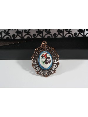 Gece Mavisi ve Lale Kitap Ayracı