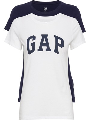 Gap 2'li Gap Logo Kısa Kollu T-Shirt