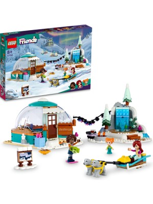 LEGO® Friends İglu Tatili Macerası 41760 - 8 Yaş ve Üzeri Çocuklar için 3 Mini Oyuncak Bebek ve Oyuncak Köpek İçeren Yaratıcı Oyuncak Yapım Seti (491 Parça)