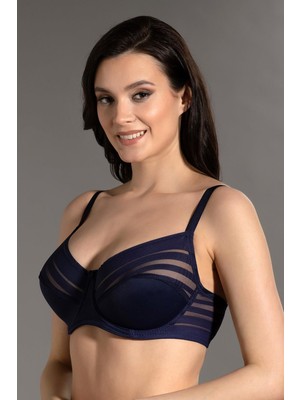 Cotonhause Kadın Lacivert Toparlayıcı Sütyen 358070