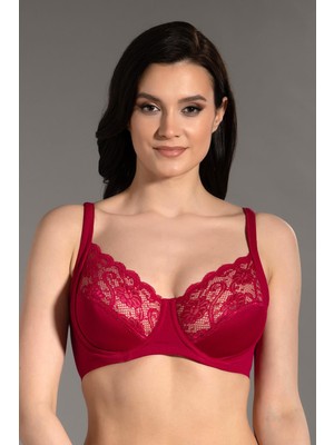 Cotonhause Kadın Toparlayıcı Bordo Sütyen 346000
