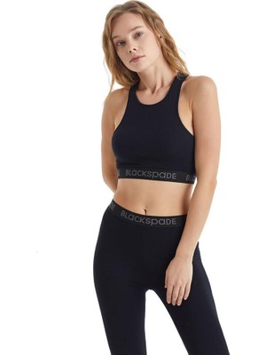 Kadın Siyah Sporcu Sütyen C5T1N2O45