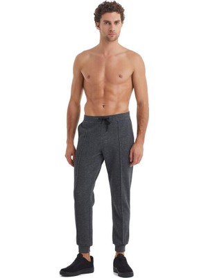 Erkek Antrasit Melanj Eşofman Altı C4T0N4O43