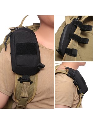 Masoffy Haki 900D Taktik Molle Askeri Koşu Kılıfı Kulaklık Çantası Taşınabilir Anahtar Bozuk Para Cüzdanı Cep Kamp Bel Paketi Kemer Cüzdanı Edc Çantası (Yurt Dışından)