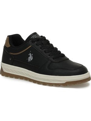U.S. Polo Assn. Belo 3pr Erkek Siyah Sneaker Ayakkabı