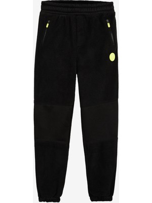 Skechers B Outdoor Fleece Jogger Polar Sweatpant Erkek Çocuk Siyah Eşofman Altı SK232162-001