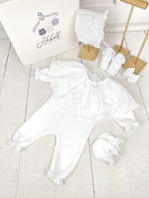 Hobidik Bebek Fisto Pelerinli Tulum Set