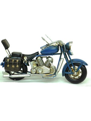 Peanelife Dekoratif Metal Motosiklet Biblo Vintage Hediyelik