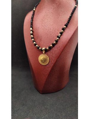 Kuyumcu Nurettin Yarım Altın Kolye 22 Ayar