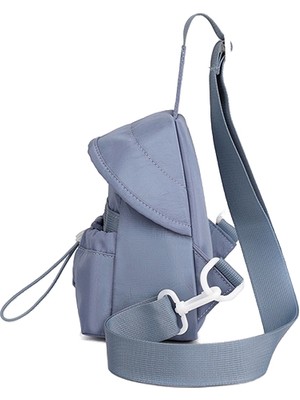 YJ Moda Moda Göğüs Çantası, Basit Spor Sırt Çantası, Taşınabilir Su Geçirmez Crossbody Çanta, Cep Telefonu Çantası (Yurt Dışından)