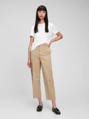 Gap Straight Up Washwell Khaki Pantolon