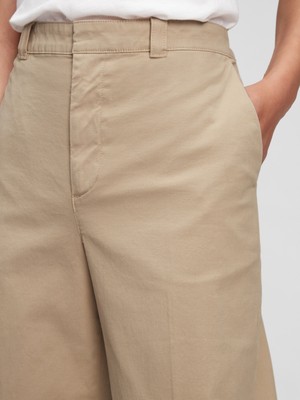 Gap Straight Up Washwell Khaki Pantolon