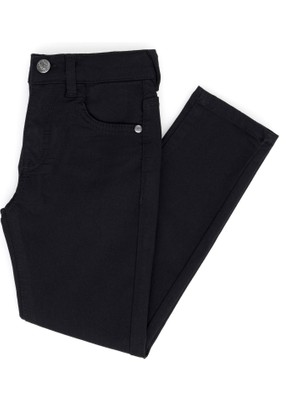 U.S. Polo Assn. Kız Çocuk Siyah Kanvas / Chino Pantolon 50272136-VR046