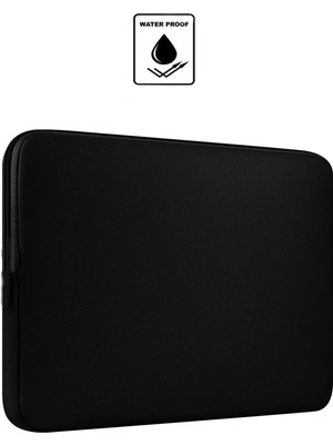 Luvenis Siyah Unisex 13-14-15.6-16 Inç Uyumlu Kılıf Notebook Laptop Çantası