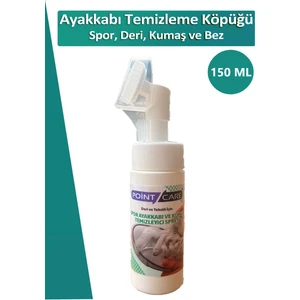 Point Care Spor Ayakkabı Deri ve Kumaş Temizleme Köpüğü 150 ml