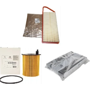 Peugeot 307 1.4 Hdi Filtre Bakım Seti Orijinal Psa 3lü