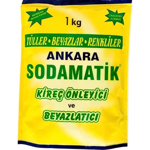 Ankara Sodamatik Kireç Önleyici ve Beyazlatıcı 1 kg (Tüller - Beyazlar - Renkliler)