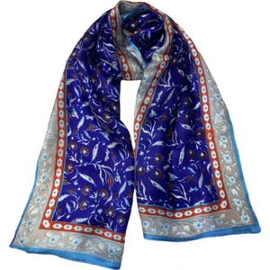 Turkish Silk Store Türk Motifli Ipek Fular