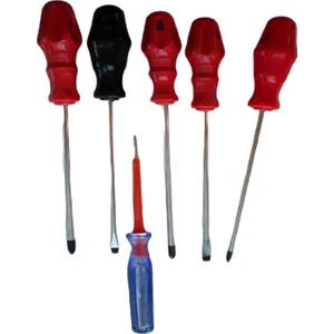 More Home Tornavida Takımı Düz Yıldız Mıknatıslı Tornavida  Konturol Takımı Seti 6 Parça Set