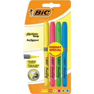 Marking Highlighter Grip 4 Renk Fosforlu Kalem Seti