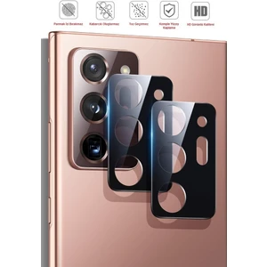 Samsung Galaxy Note 20 Ultra Flexible Kamera Lens Koruma Camı 3D