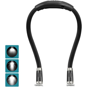 Led Okuma Işığı 1100mah Şarj Edilebilir Boyun Işığı, 3000-6000k Kitap Okuma Işığı (Yurt Dışından)